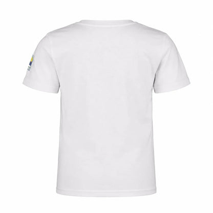 Print-Shirt PAW PATROL Chase Jungen T-Shirt kurzarm 98–128 Baumwolle Grau/Weiß - WS-Trend.de