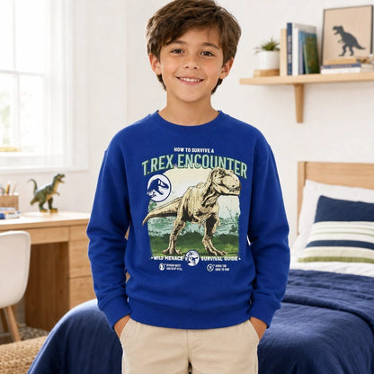 Sweater Jurassic World Jurassic World Kinder Pullover Jungen Dinos Pulli Gr. 104