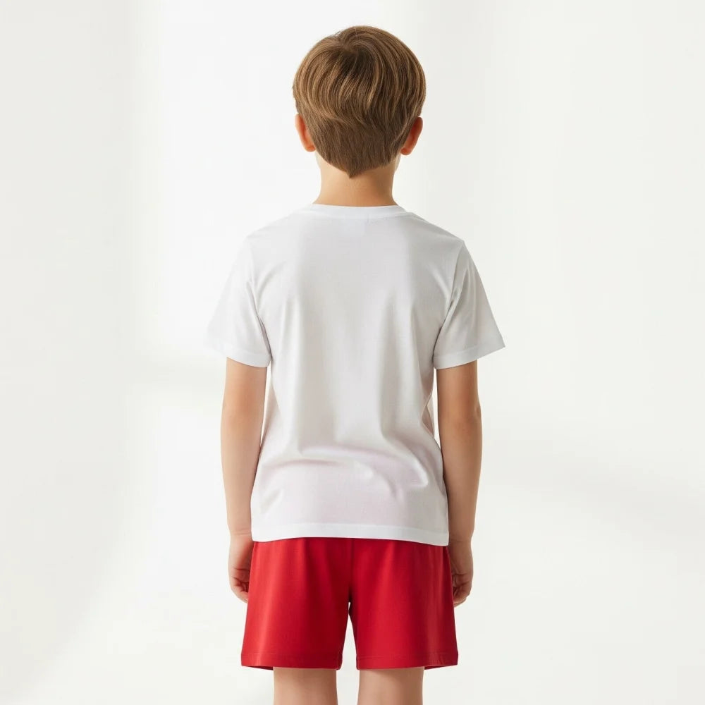Marvel Spiderman Kinder Schlafanzug Pyjama kurz Nachtwäsche 104 - 134 Baumwolle - WS-Trend.de