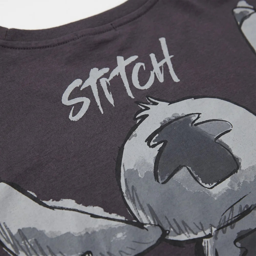 Disney Stitch Damen kurzarm Shirt T-Shirt Gr. S-XL 100% Baumwolle - WS-Trend.de