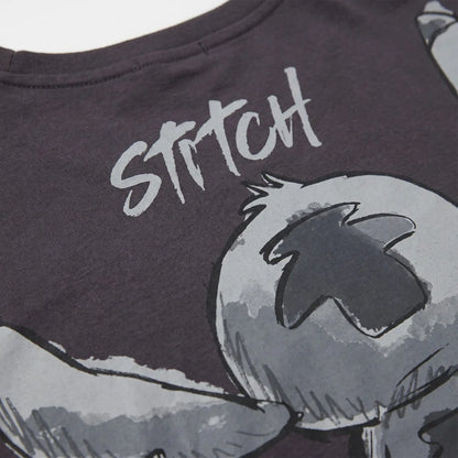 Disney Stitch Damen kurzarm Shirt T-Shirt Gr. S-XL 100% Baumwolle - WS-Trend.de