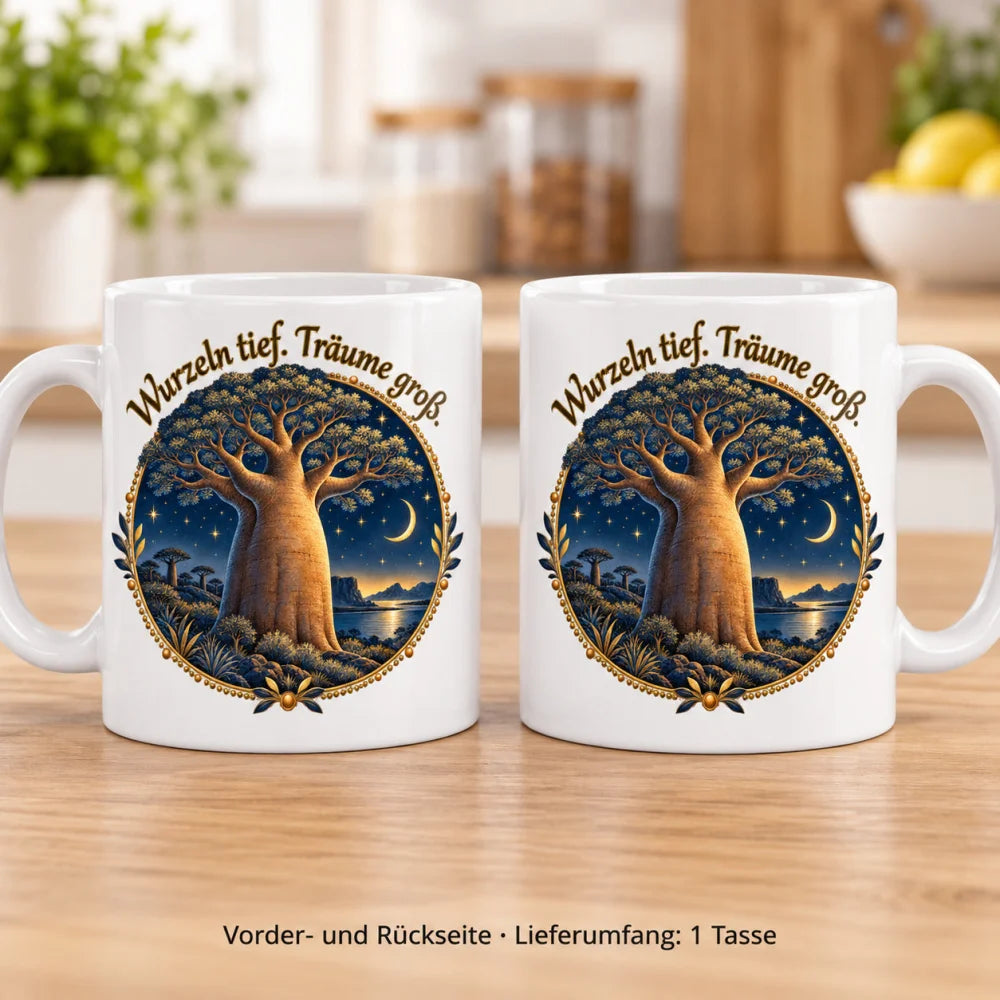 WS-Trend Afrika Tasse Keramik 330 ml mit Spruch 10 Motive als Geschenk - WS-Trend.de