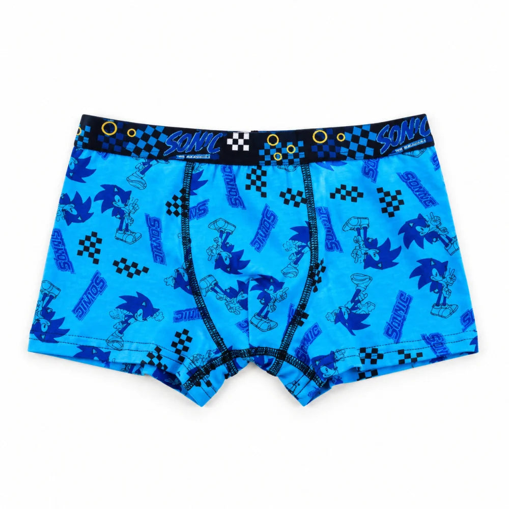 Sonic the Hedgehog Jungen Boxershorts Unterhose 2er Pack Gr. 98-128 - WS-Trend.de