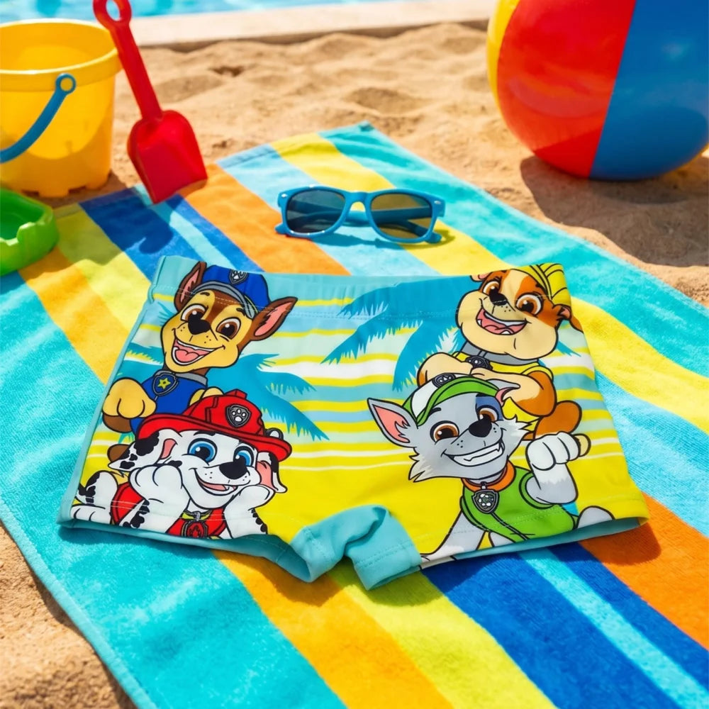 Paw Patrol Badehose Badeshorts Shorts jungen Bademode Gr. 98 bis 128 - WS-Trend.de