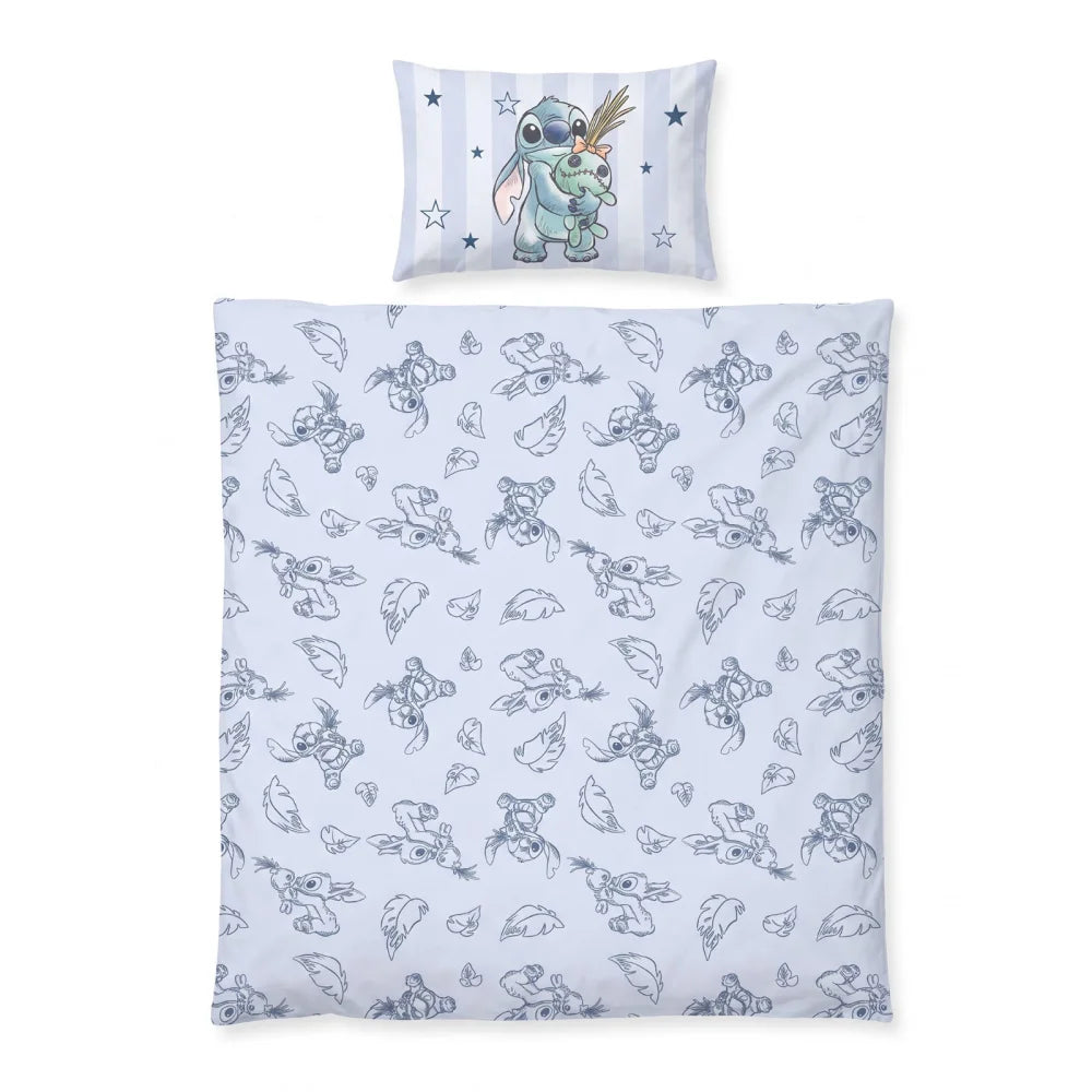Disney Stitch Babybettwäsche Baumwolle 100x140 + 40x60 cm - WS-Trend.de