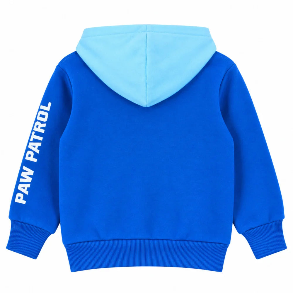 PAW Patrol Chase Kinder-Hoodie mit Kapuze Hellblau oder Dunkelblau 92–128 - WS-Trend.de