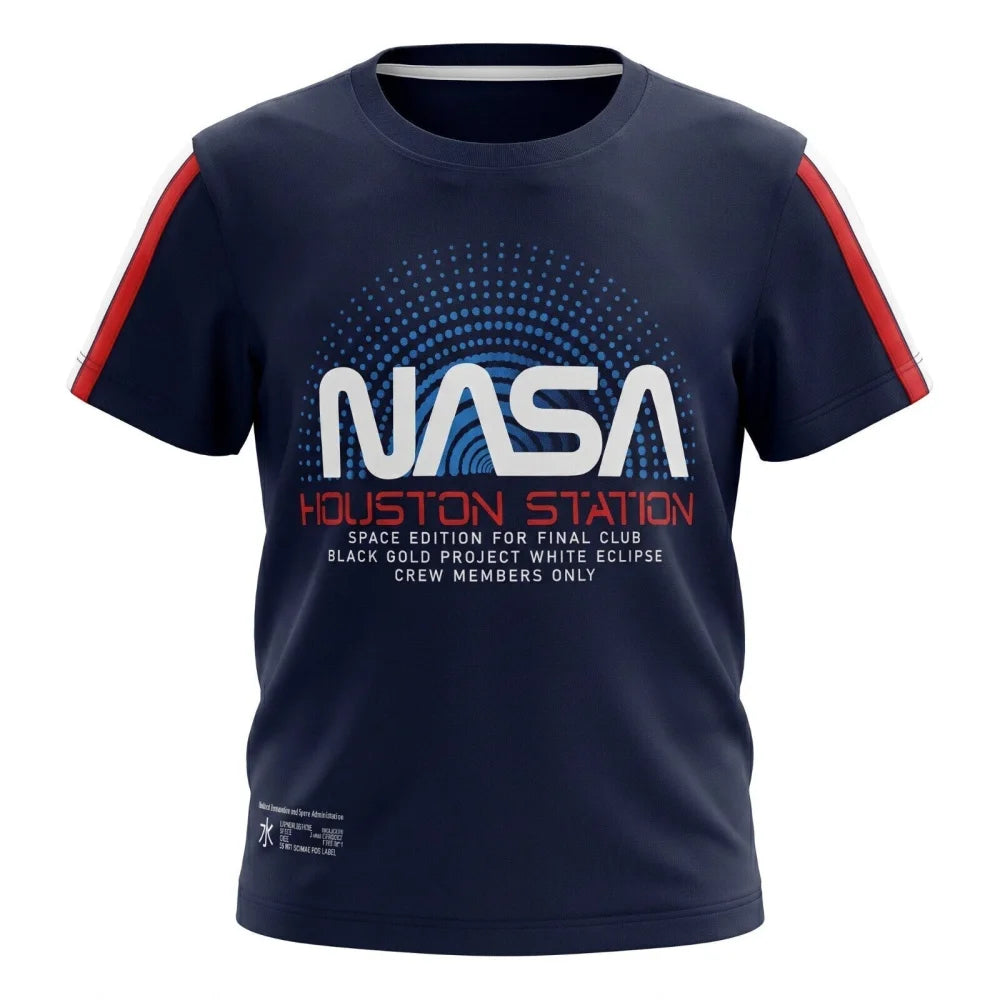 NASA Space Center Kinder Jungen kurzarm T-Shirt Shirt 104-128 100% Baumwolle - WS-Trend.de