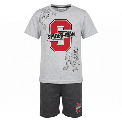 Marvel Spiderman Kinder Schlafanzug Pyjama kurz Nachtwäsche 104 - 134 Baumwolle - WS-Trend.de