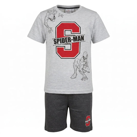 Marvel Spiderman Kinder Schlafanzug Pyjama kurz Nachtwäsche 104 - 134 Baumwolle - WS-Trend.de