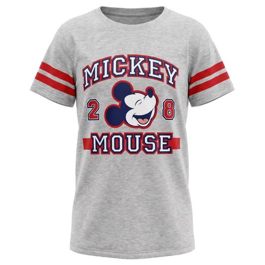 Schlafanzug Disney Mickey Maus Damen kurzarm Schlafshirt Nachthemd XS-M - WS-Trend.de