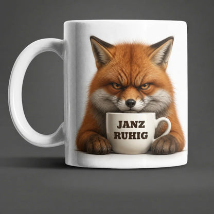 Lustige Tiertasse mit Spruch 325 ml – 15 Tiermotive Geschenkidee Büro - WS-Trend.de