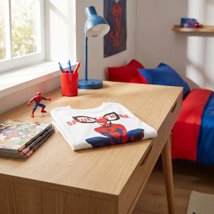 Marvel Spiderman Jungen Kinder Langarmshirt Shirt Gr. 98-128 -100% Baumwolle - WS-Trend.de
