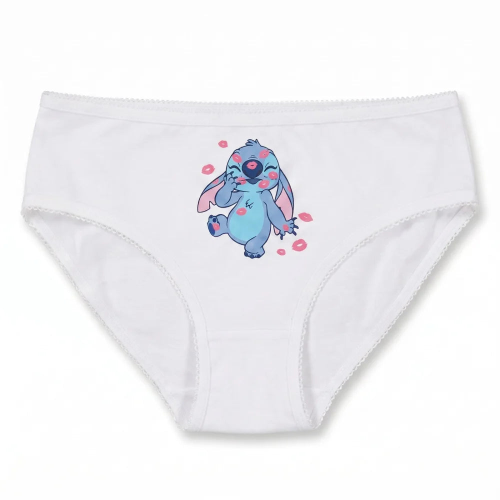 Disney Stitch 3er Pack Slips Kinder Mädchen Unterwäsche Gr. 92-128 Baumwolle - WS-Trend.de