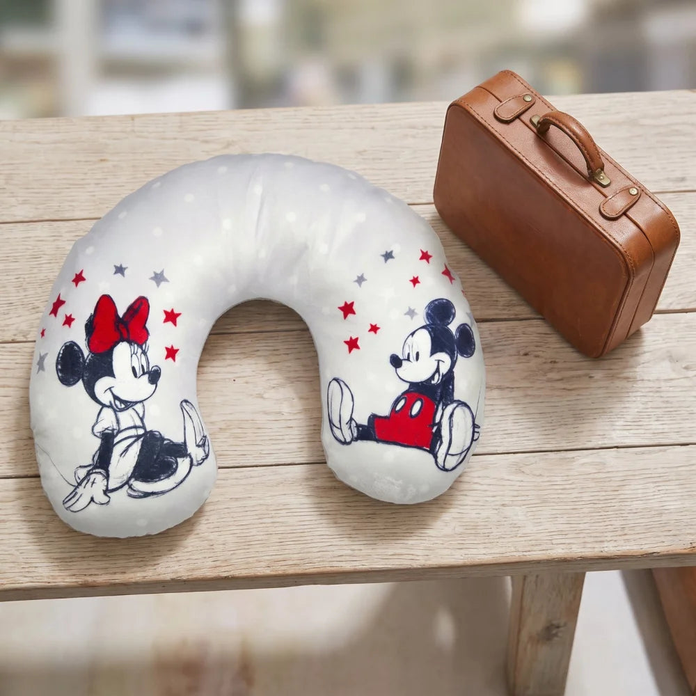 Disney Minnie und Mickey Maus Nackenkissen 37x30x10 cm Reisekissen - WS-Trend.de