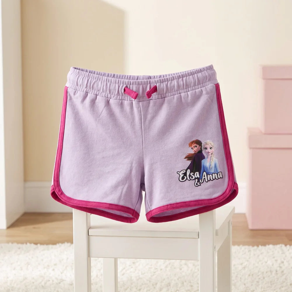 Disney Frozen Anna Elsa Mädchen Shorts 100% Baumwolle Gr. 98–110 - WS-Trend.de