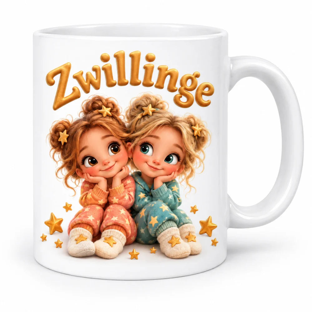 WS-Trend Sternzeichen Tasse Kinder Keramik 330ml Geschenk Motivauswahl - WS-Trend.de