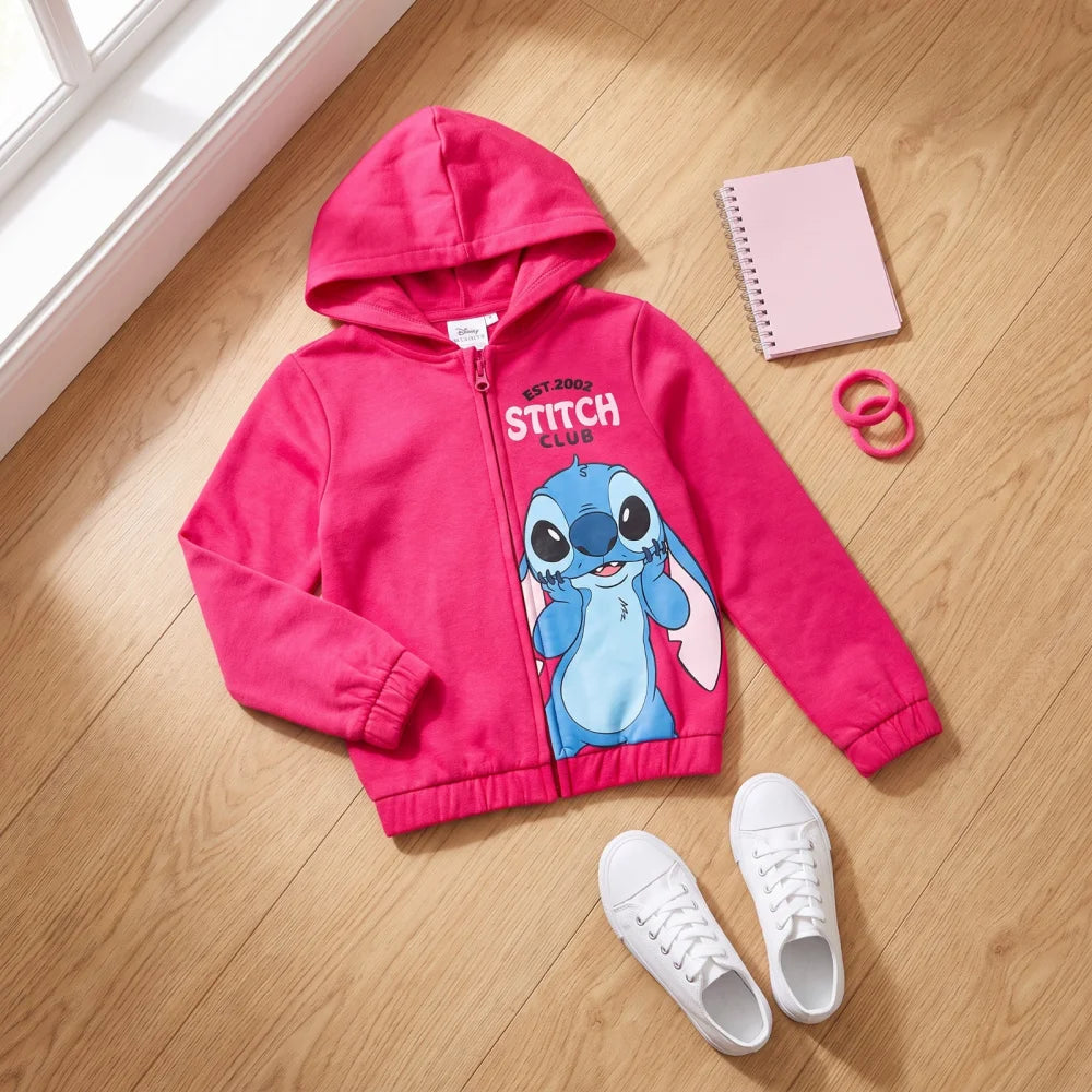 Disney Lilo u Stitch Mädchen Hoodie Kapuzenpullover Pullover Gr. 98 bis 128 - WS-Trend.de