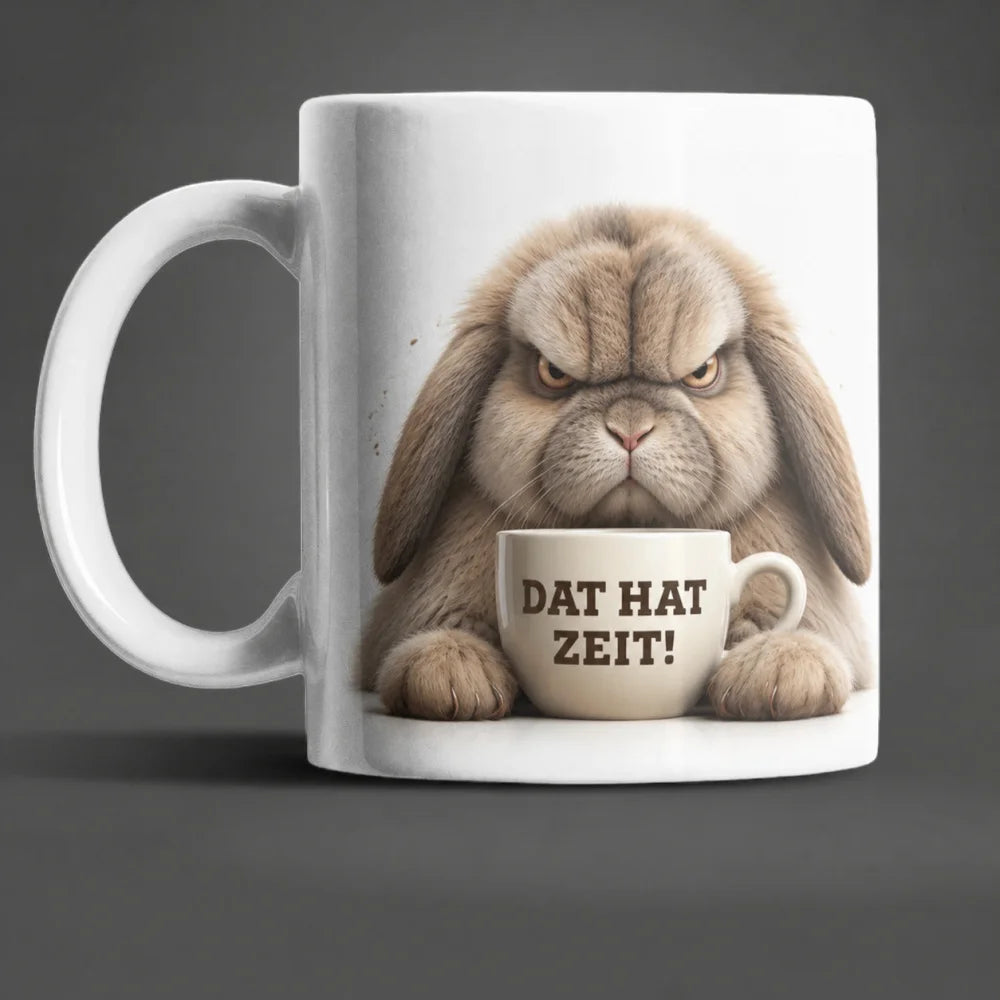Lustige Tiertasse mit Spruch 325 ml – 15 Tiermotive Geschenkidee Büro - WS-Trend.de