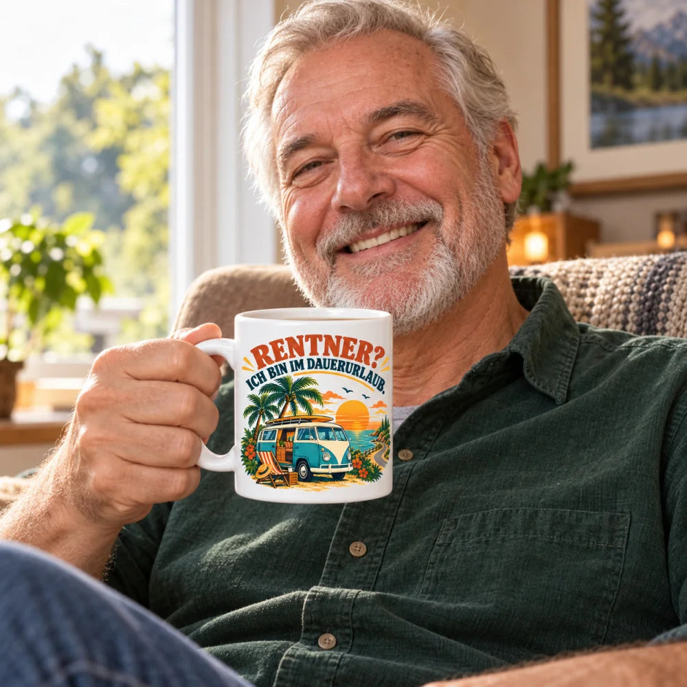 WS-Trend Rente Tasse Keramik 330 ml Spruch Geschenk 10 Motive zur Wahl - WS-Trend.de