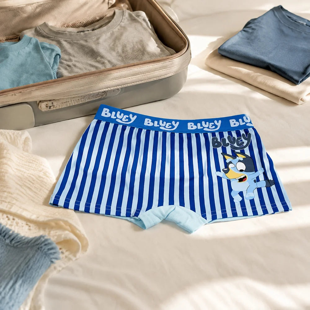 Bluey Jungen Boxershorts Unterhosen 2er-Pack Gr. 104–116 Baumwolle - WS-Trend.de