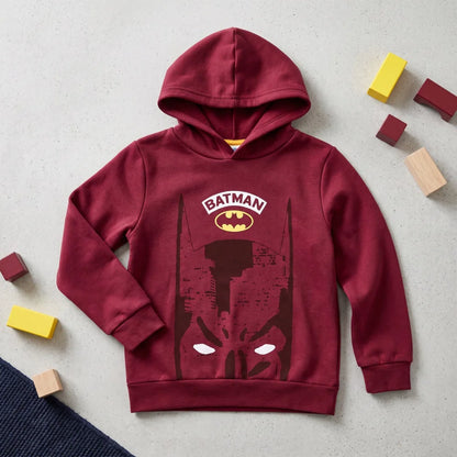 Kapuzenpullover DC Comics Batman Kinder Hoodie Pulli Gr. 104 - 4 Jahre - WS-Trend.de