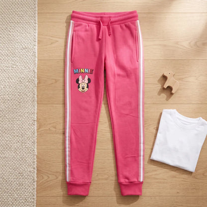 Disney Minnie Maus Kinder Jogginghose Sporthose Hose 104 bis 116 Rosa Grau - WS-Trend.de