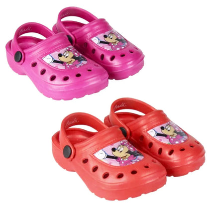 Disney Minnie Maus Mädchen Kinder Clogs Badeschuhe Latschen Gr. 28 bis 29 - WS-Trend.de