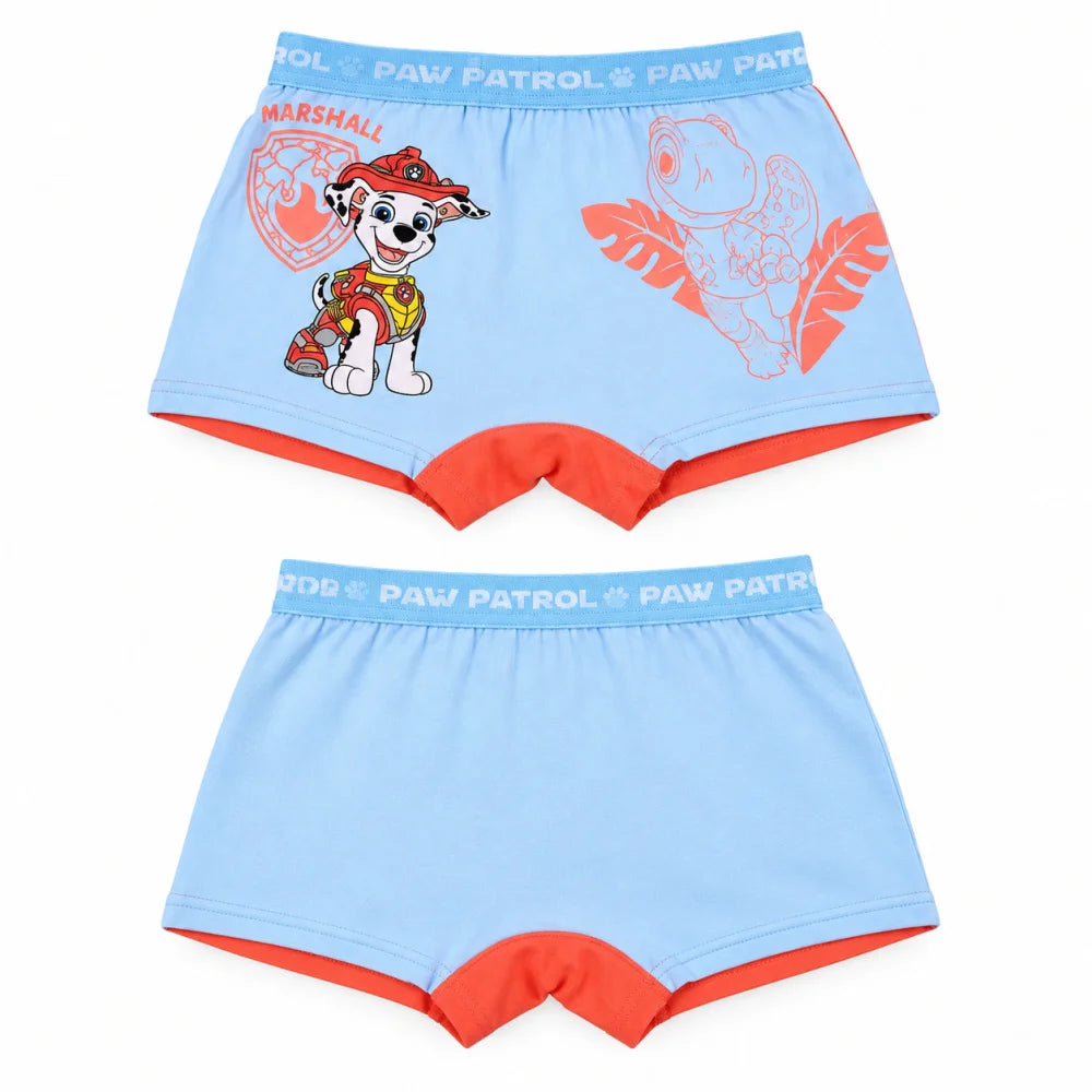 Paw Patrol Dino Film Jungen Boxershorts Unterhose 2er Pack Gr. 98-128 - WS-Trend.de