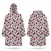 Disney Mickey und Minnie Kuschelponcho mit Kapuze und Tasche, S-L
