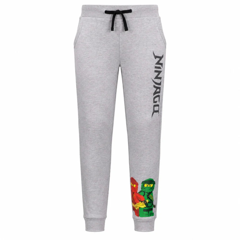 LEGO® Ninjago Jogginghose Kinder Sporthose Hose 98 bis 104 Blau Grau - WS-Trend.de