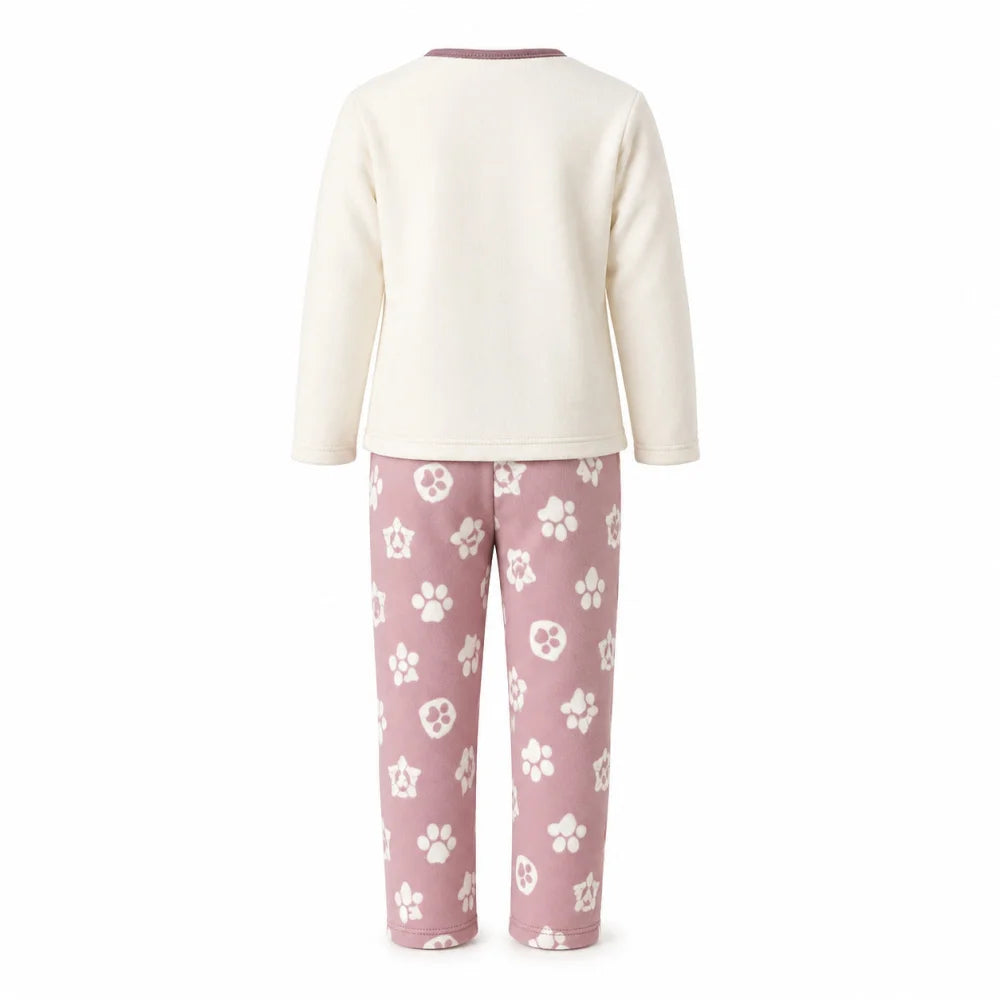 Paw Patrol Skye Kinder Mädchen Coral Schlafanzug Pyjama Gr. 98-116 - WS-Trend.de