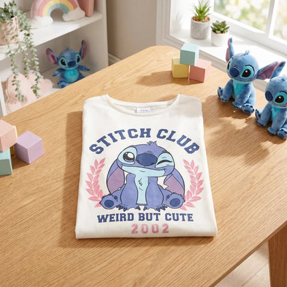 Disney Lilo und Stitch Kinder Mädchen Langarmshirt Shirt Gr. 98-128 - Baumwolle - WS-Trend.de