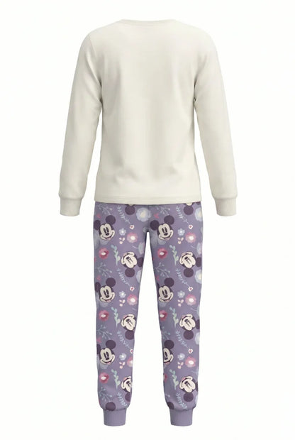 Disney Mickey Maus Kinder Schlafanzug Pyjama lang 104 - 134 Baumwolle - WS-Trend.de