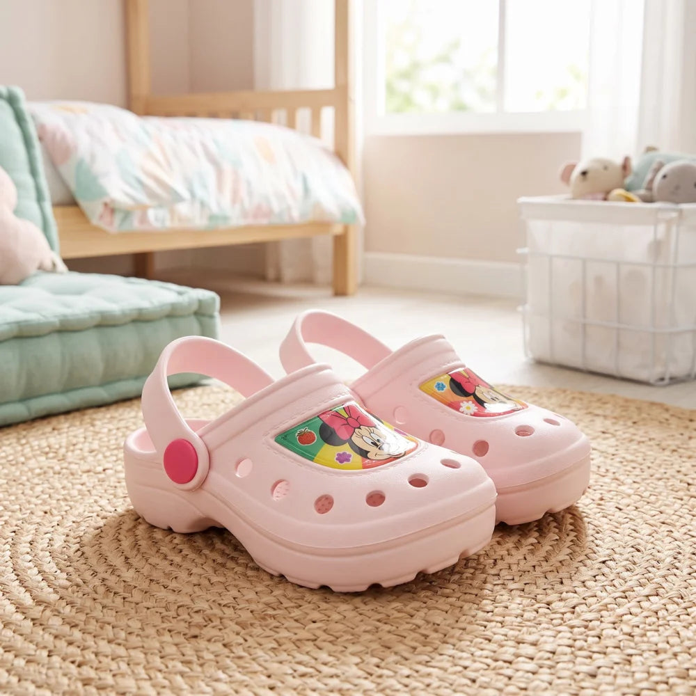 Disney Minnie Maus Kinder Mädchen Clogs Badeschuhe Latschen Gr. 30/31 - WS-Trend.de