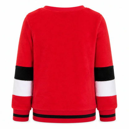 Miraculous Ladybug Kinder Fleece Pullover Sweater Rot Schwarz Gr. 104 - WS-Trend.de