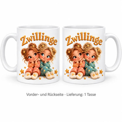 WS-Trend Sternzeichen Tasse Kinder Keramik 330ml Geschenk Motivauswahl - WS-Trend.de