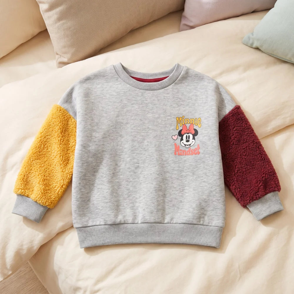 Disney Minnie Maus Mädchen Kinder Pullover Sweater Pulli Gr. 98 -128 - WS-Trend.de