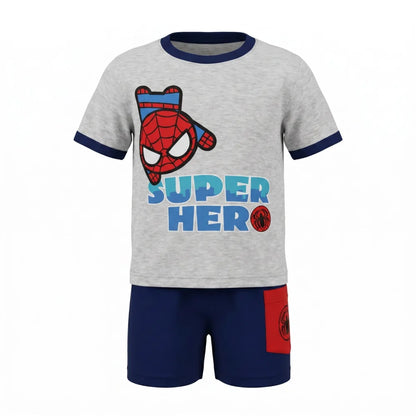 Marvel Spiderman Baby Kurzarm Shirt und Shorts Gr. 68 oder 80 - WS-Trend.de