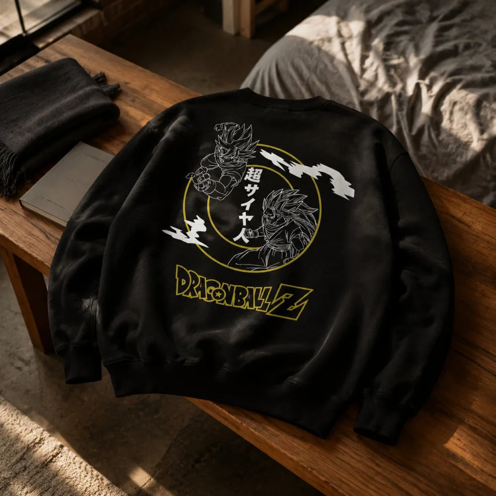 Dragon Ball Z Herren Pullover Sweater Pulli Gr. M-XXL - WS-Trend.de