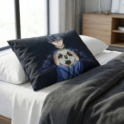 Blue Lock Anime Mikrofaser Bettwäsche 2tlg Set 135/140x200 63x63 cm - WS-Trend.de