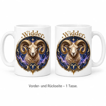 WS-Trend Sternzeichen Tasse Widder mystisch Keramik 330 ml Geschenk - WS-Trend.de
