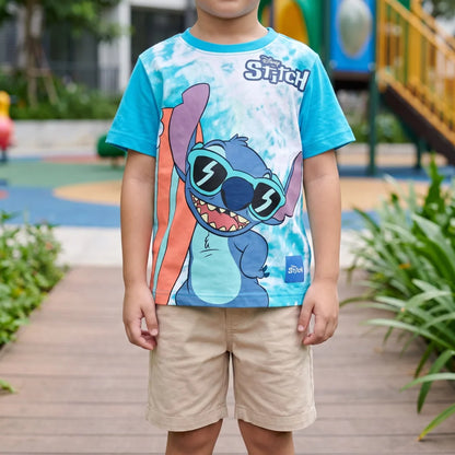 Disney Lilo und Stitch Kinder kurzarm T-Shirt Shirt Gr. 98-110 100% Baumwolle - WS-Trend.de