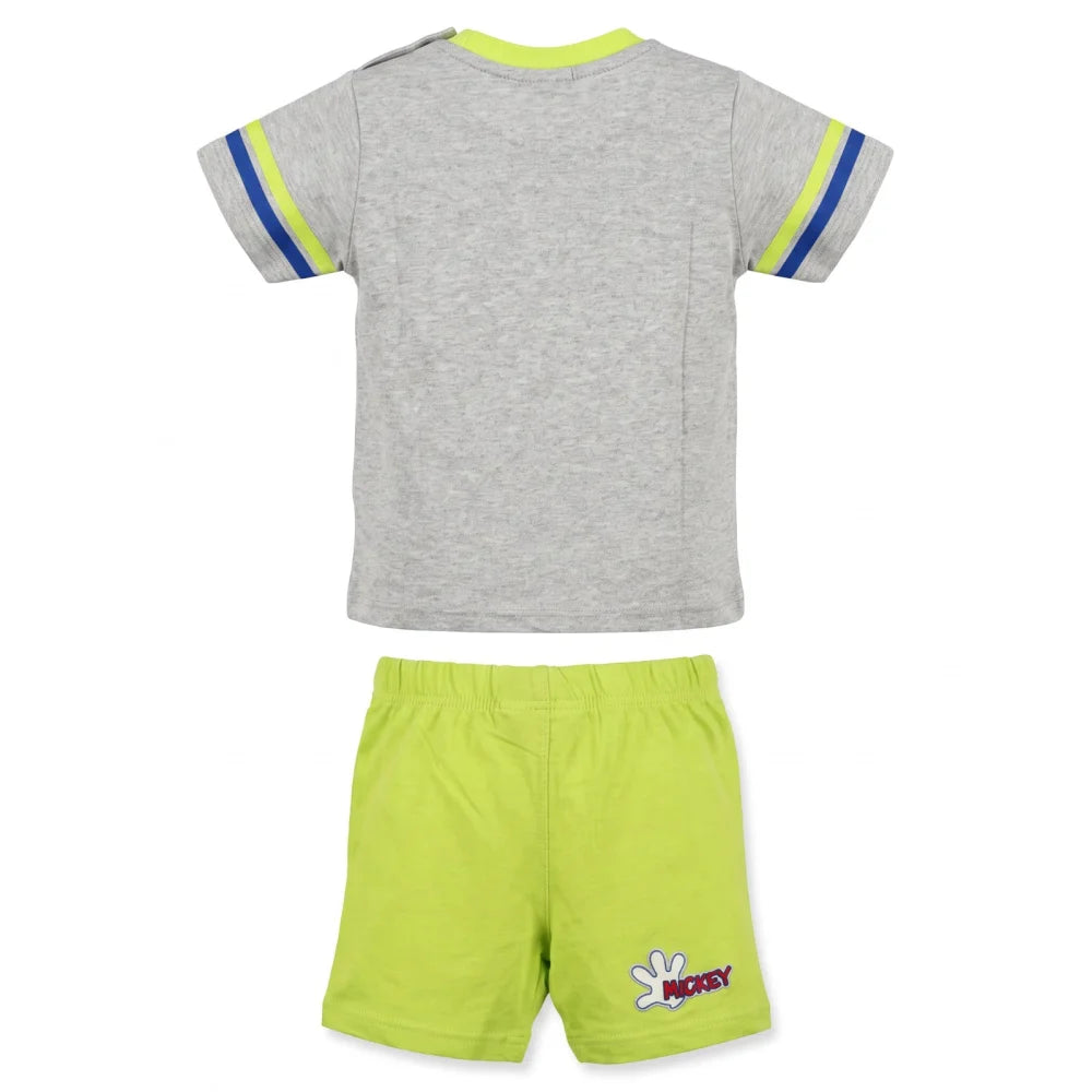 Disney Mickey Maus Baby 2tlg.Set Kleinkind T-Shirt plus Shorts Gr. 62 - 86 - WS-Trend.de
