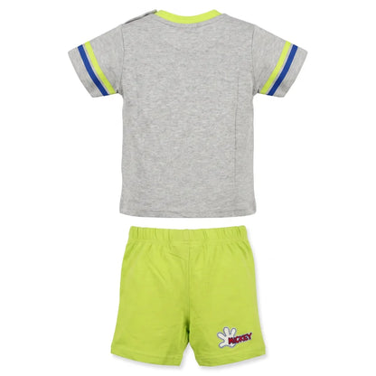 Disney Mickey Maus Baby 2tlg.Set Kleinkind T-Shirt plus Shorts Gr. 62 - 86 - WS-Trend.de