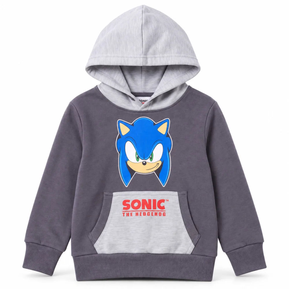 Sonic the Hedgehog Kinder Jungen Fleece Hoodie Kapuzenpullover Pulli - WS-Trend.de