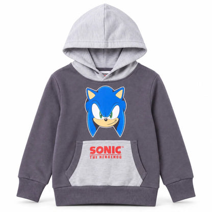 Sonic the Hedgehog Kinder Jungen Fleece Hoodie Kapuzenpullover Pulli - WS-Trend.de