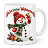 WS-Trend Ho ho Frost Schneemann Tasse Keramik 330 ml festlich bedruckt