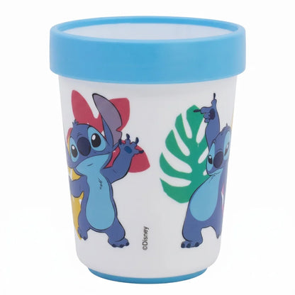 Disney Stitch Kinder Geschirr-Set 3 teilig Becher Teller Schüssel antirutsch - WS-Trend.de