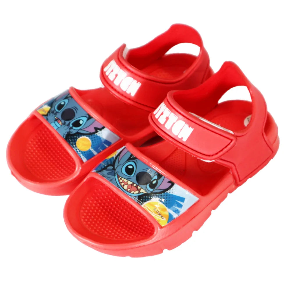 Disney Stitch Kinder Jungen Sandalen Badeschuhe Latschen Klett Gr. 28-31 - WS-Trend.de