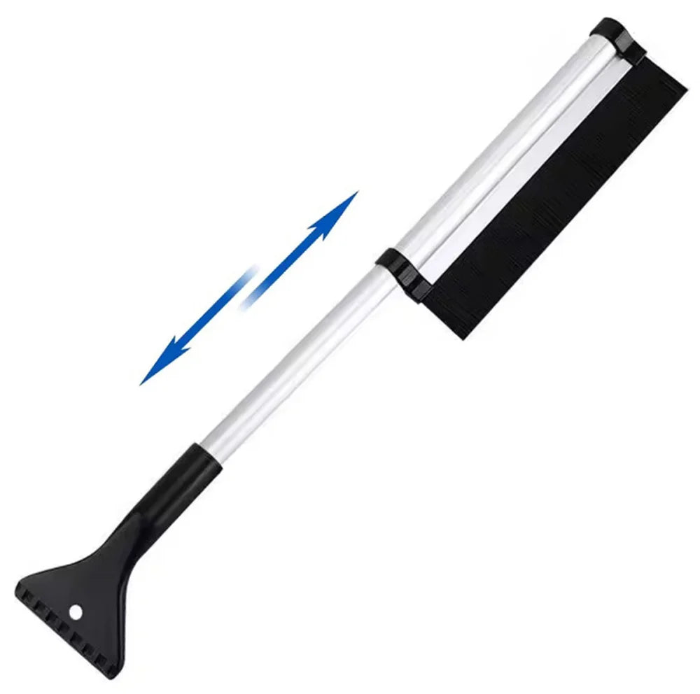 Eiskratzer WS-Trend Auto mit Schneebesen Teleskop 42–62,5 cm Schwarz/Silber - WS-Trend.de